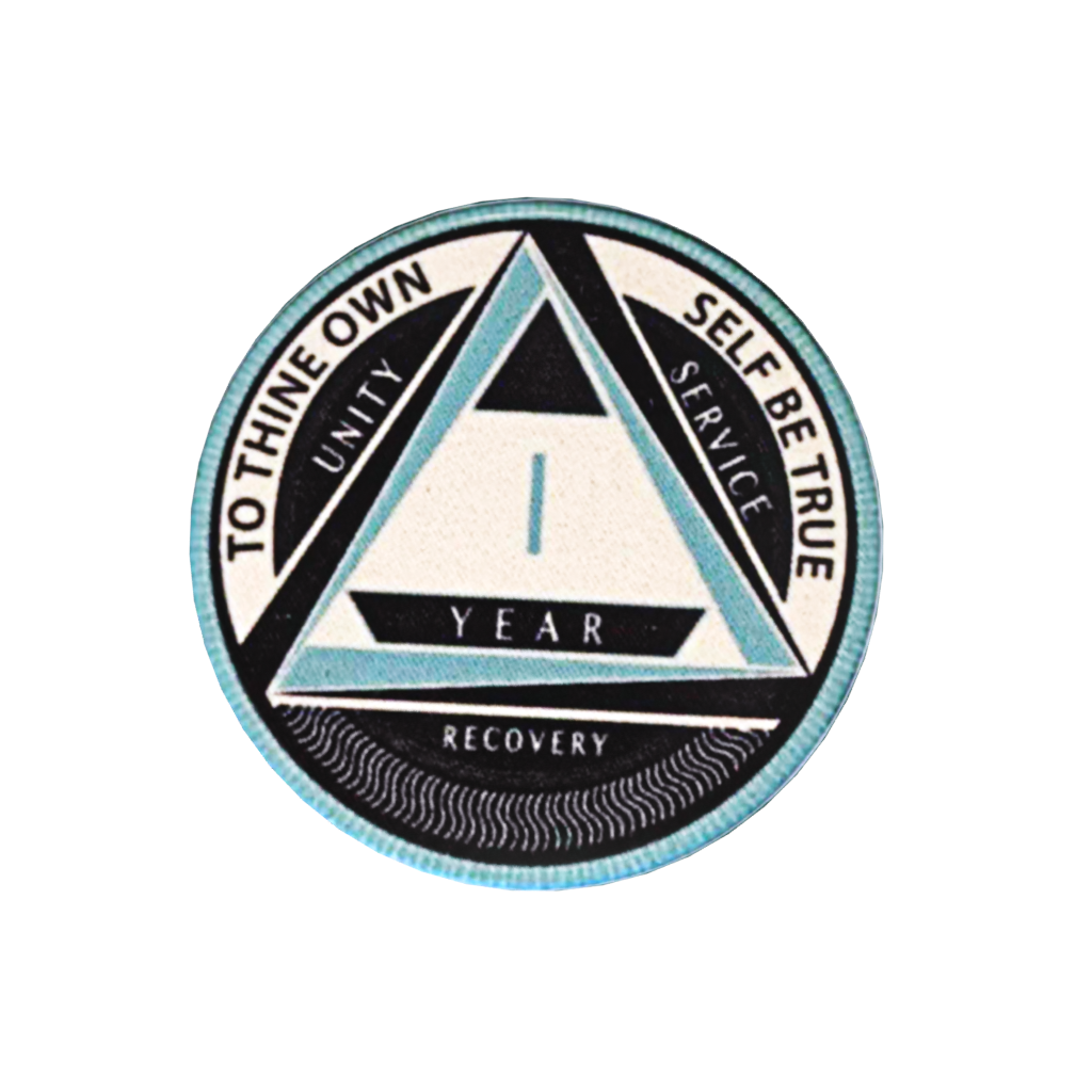 AA Yearly Poker Chip BLUE