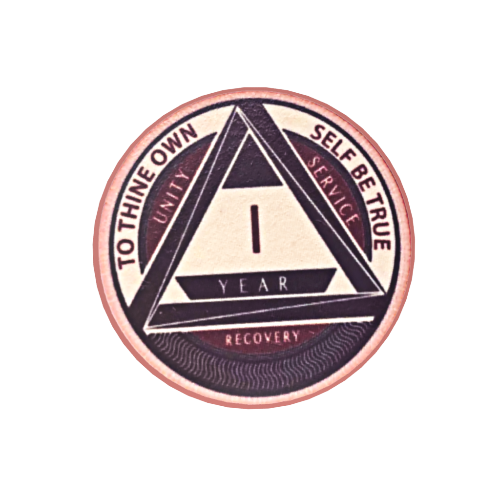 AA Yearly Poker Chip PINK