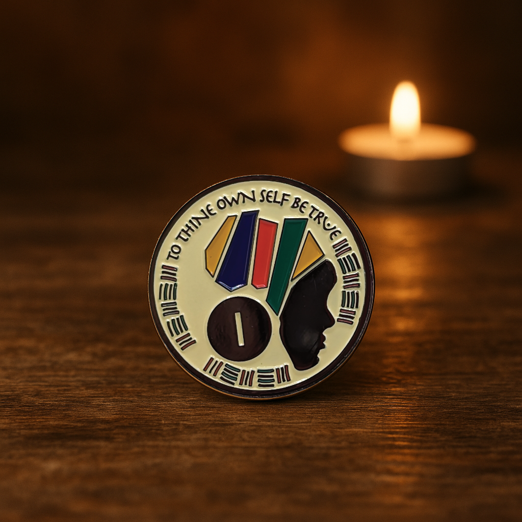 African Queen AA Coin 1-60yrs Sobriety Chip