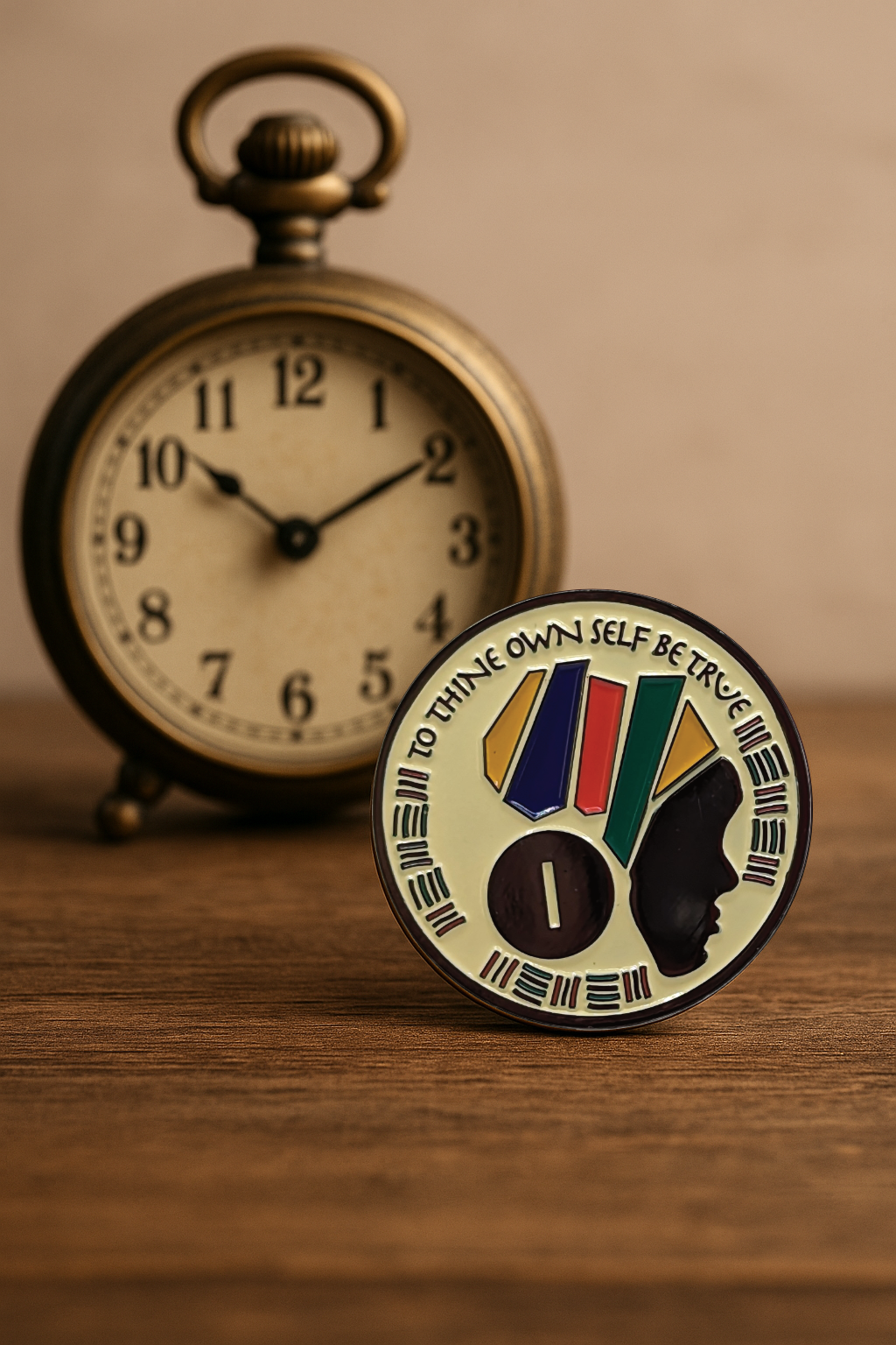 African Queen AA Coin 1-60yrs Sobriety Chip