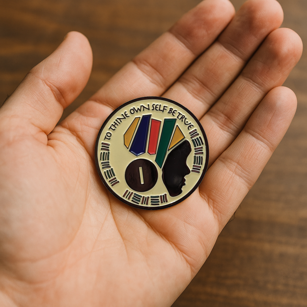 African Queen AA Coin 1-60yrs Sobriety Chip