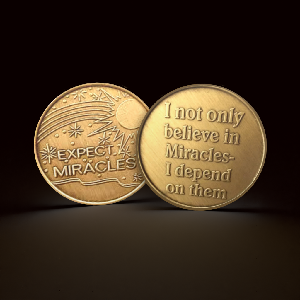 "Expect Miracles" Bronze AA Coin