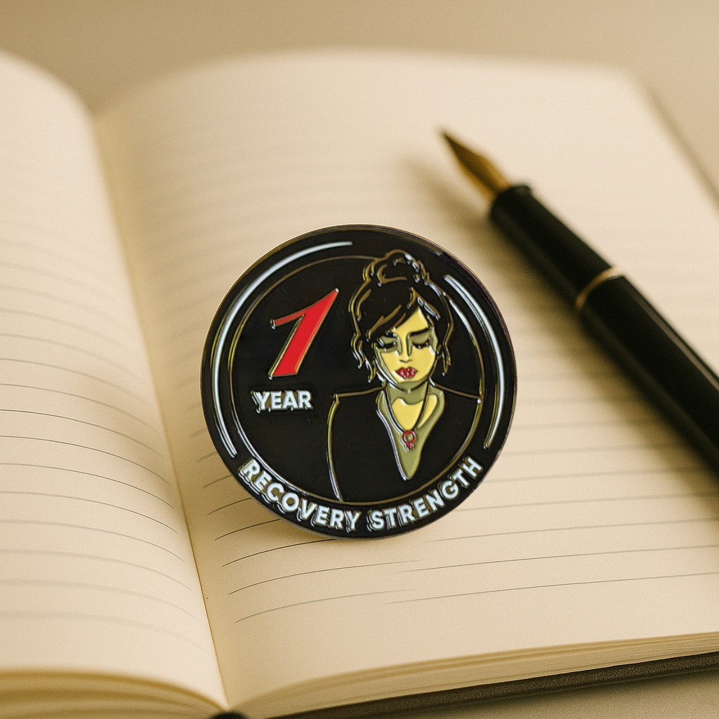 Women of Serenity AA Medallion Comes in Red Gift Box 1-50 Years