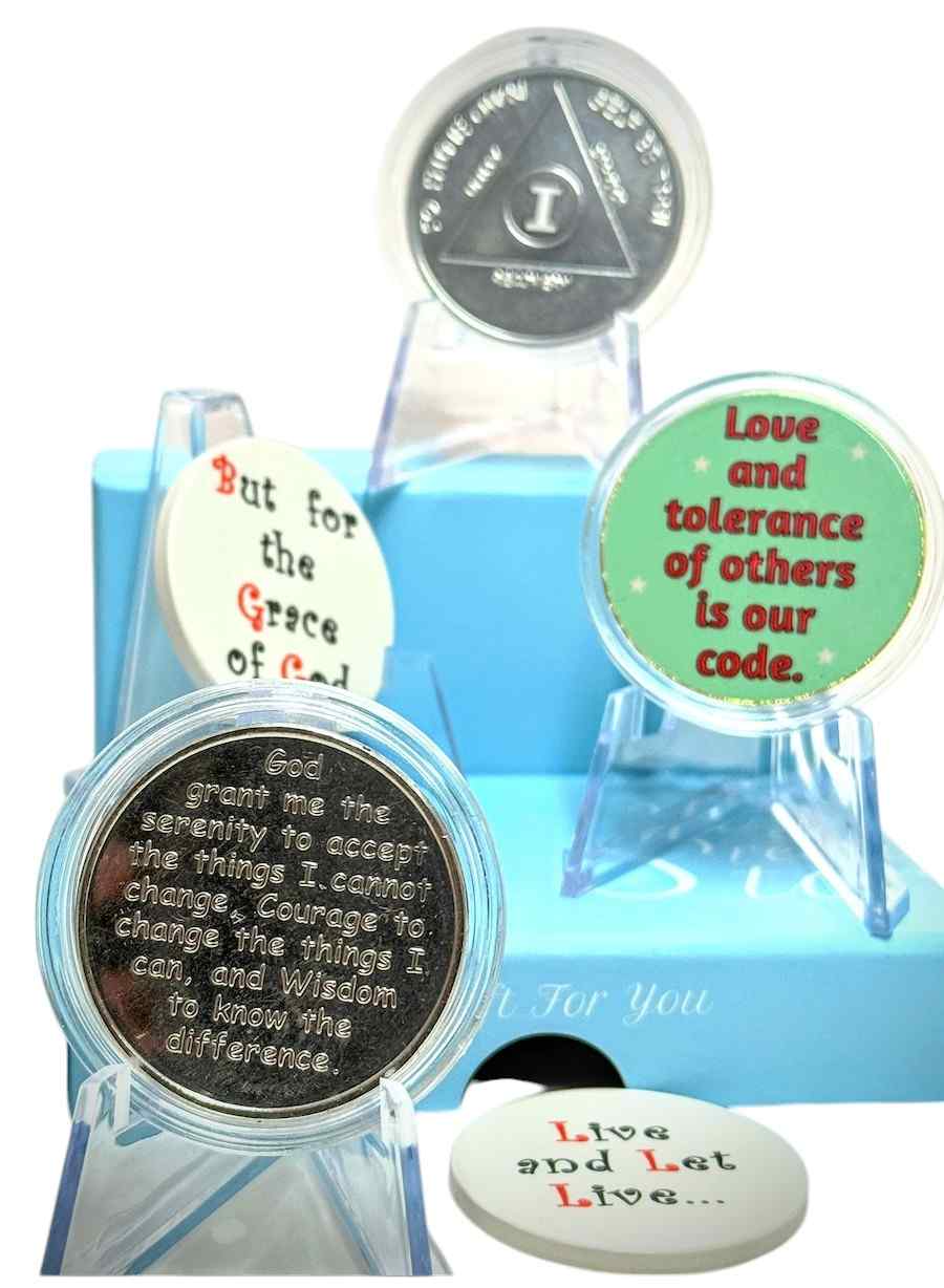 Love and Tolerance Affirmation Medallion