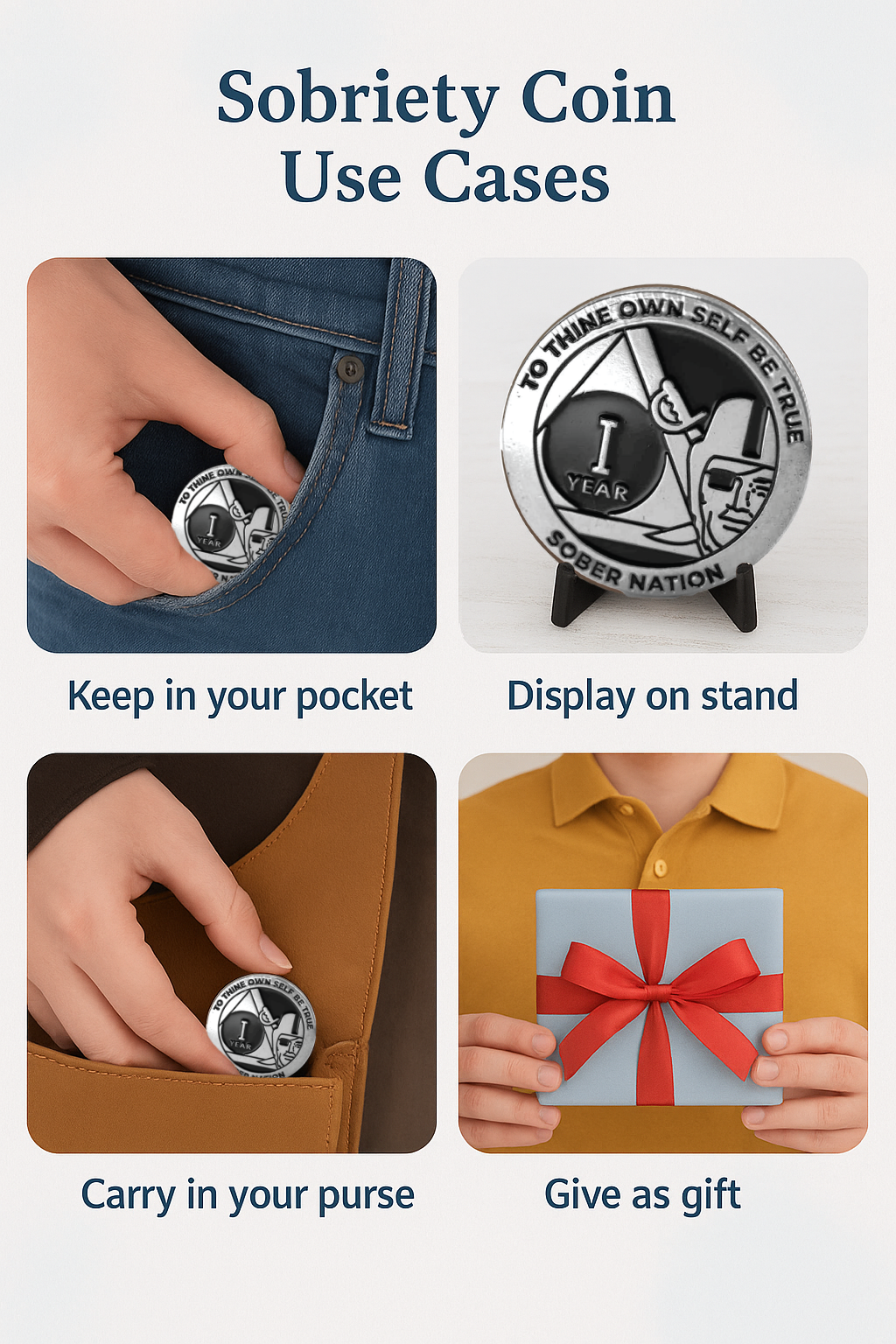 Pirate Raider AA Coin 1-50yrs Sobriety Chip