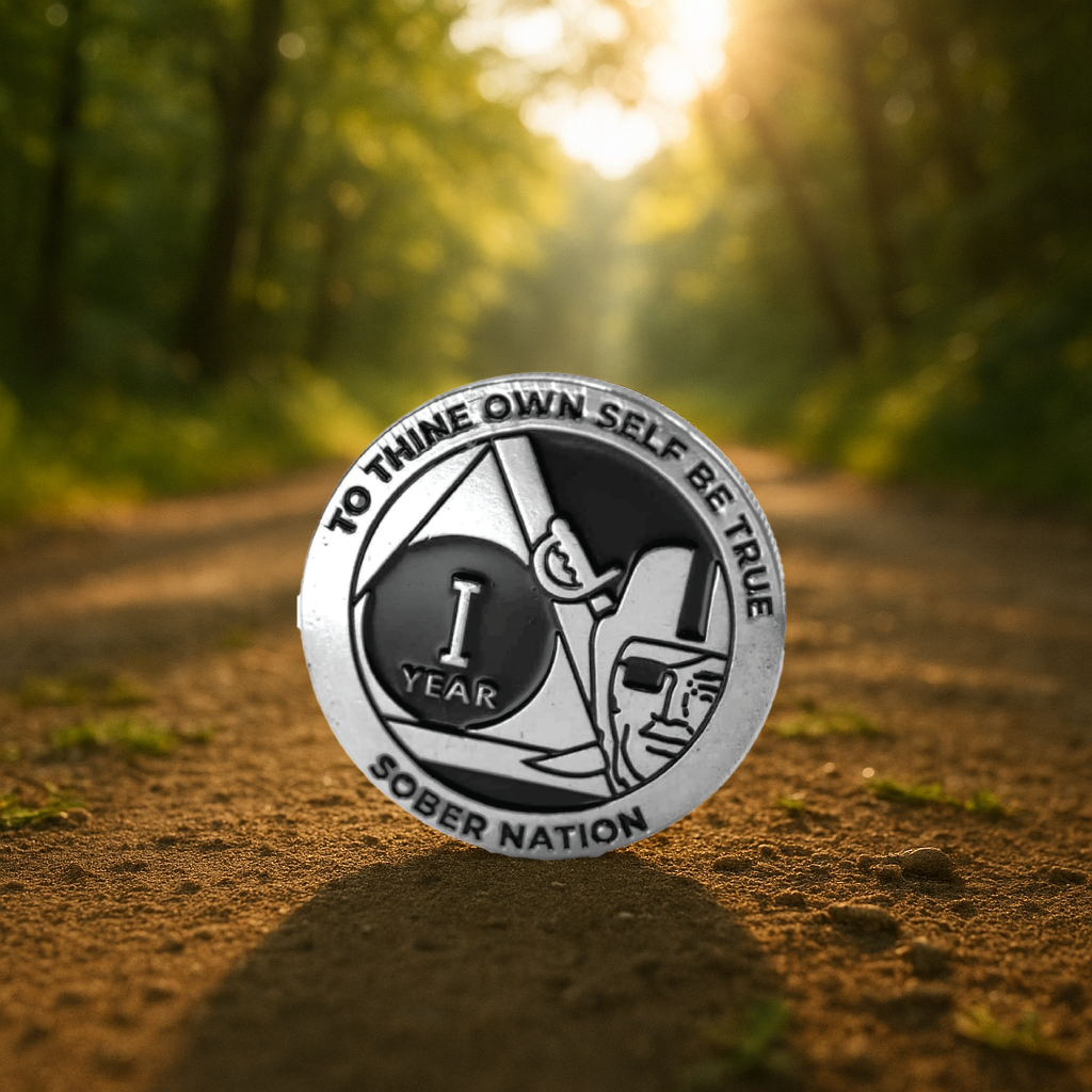 Pirate Raider AA Coin 1-50yrs Sobriety Chip