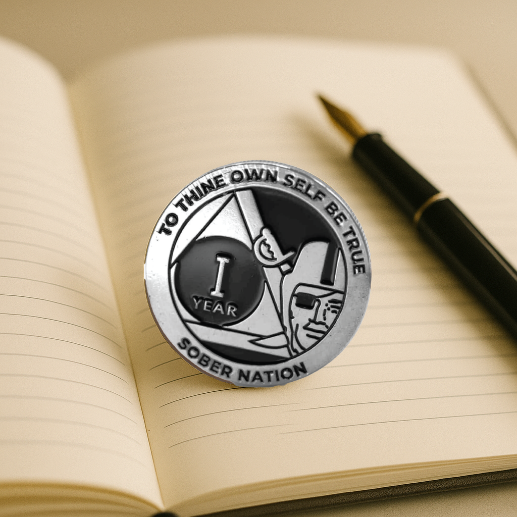 Pirate Raider AA Coin 1-50yrs Sobriety Chip