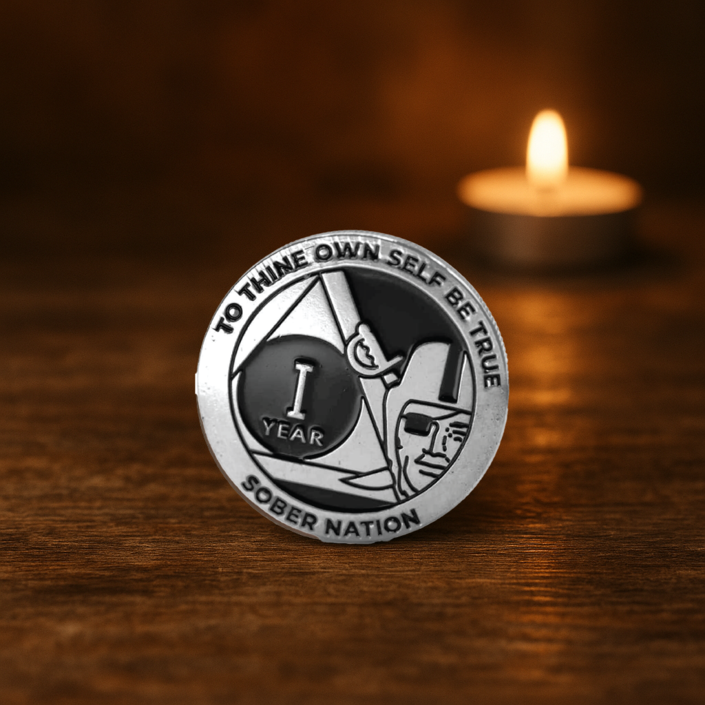 Pirate Raider AA Coin 1-50yrs Sobriety Chip