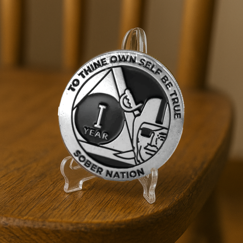 Pirate Raider AA Coin 1-50yrs Sobriety Chip