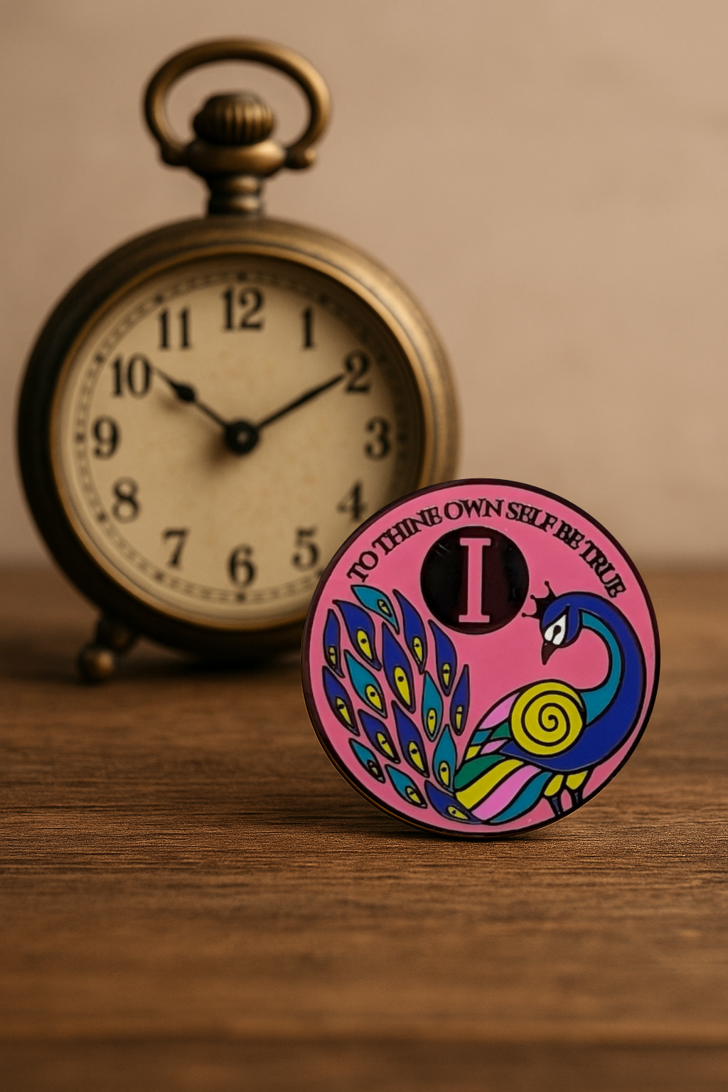 Peacock Recovery Medallion in 1 to 60yrs