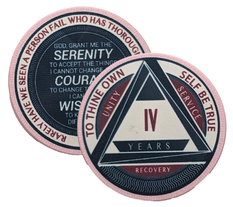 AA Yearly Poker Chip PINK