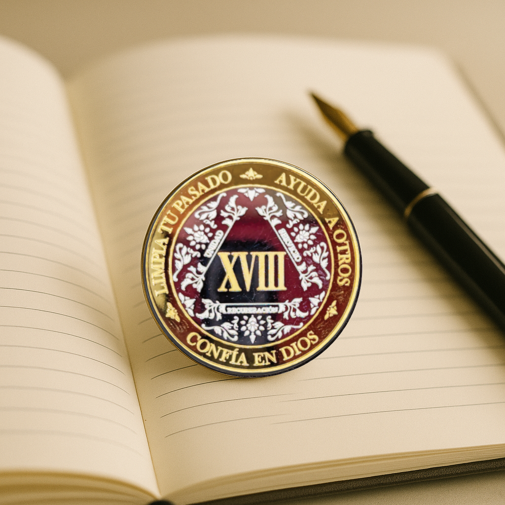 Spanish Silver & Gold AA Medallion