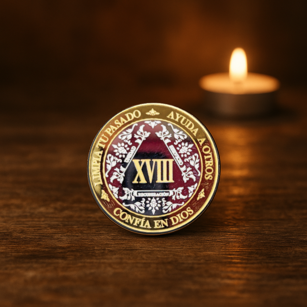 Spanish Silver & Gold AA Medallion