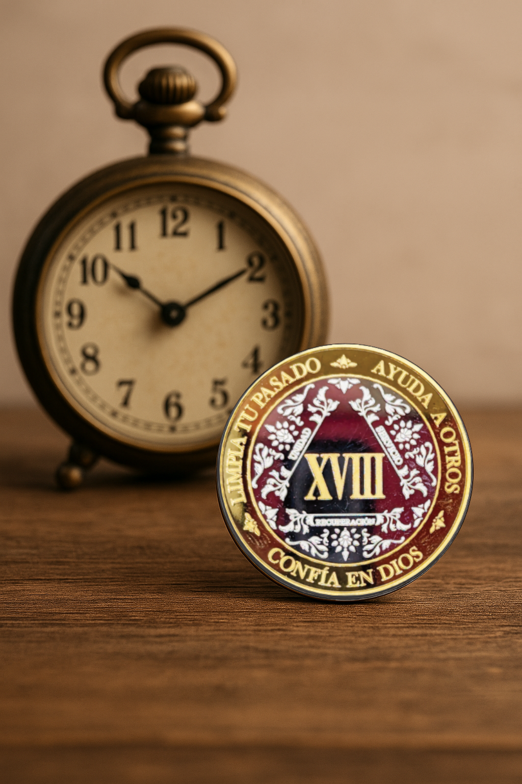 Spanish Silver & Gold AA Medallion