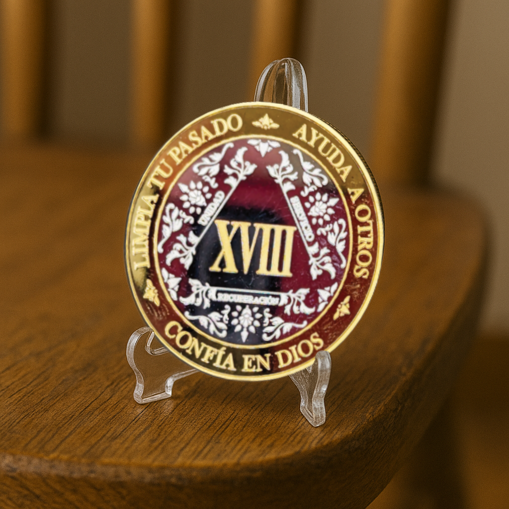 Spanish Silver & Gold AA Medallion