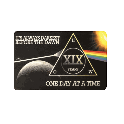 Dark Side Moon Rectangular 1-50yrs