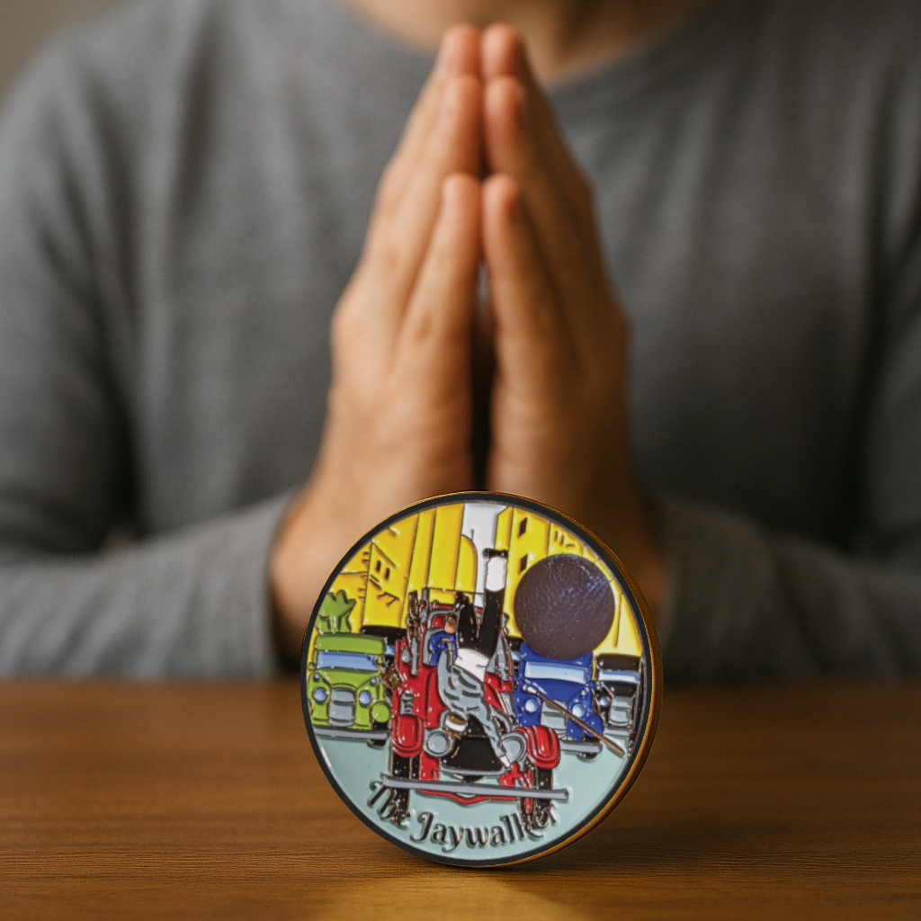 AA Jaywalker Medallion – Sobriety Coin (1 to 60 Years)