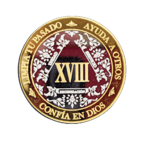 Spanish Silver & Gold AA Medallion