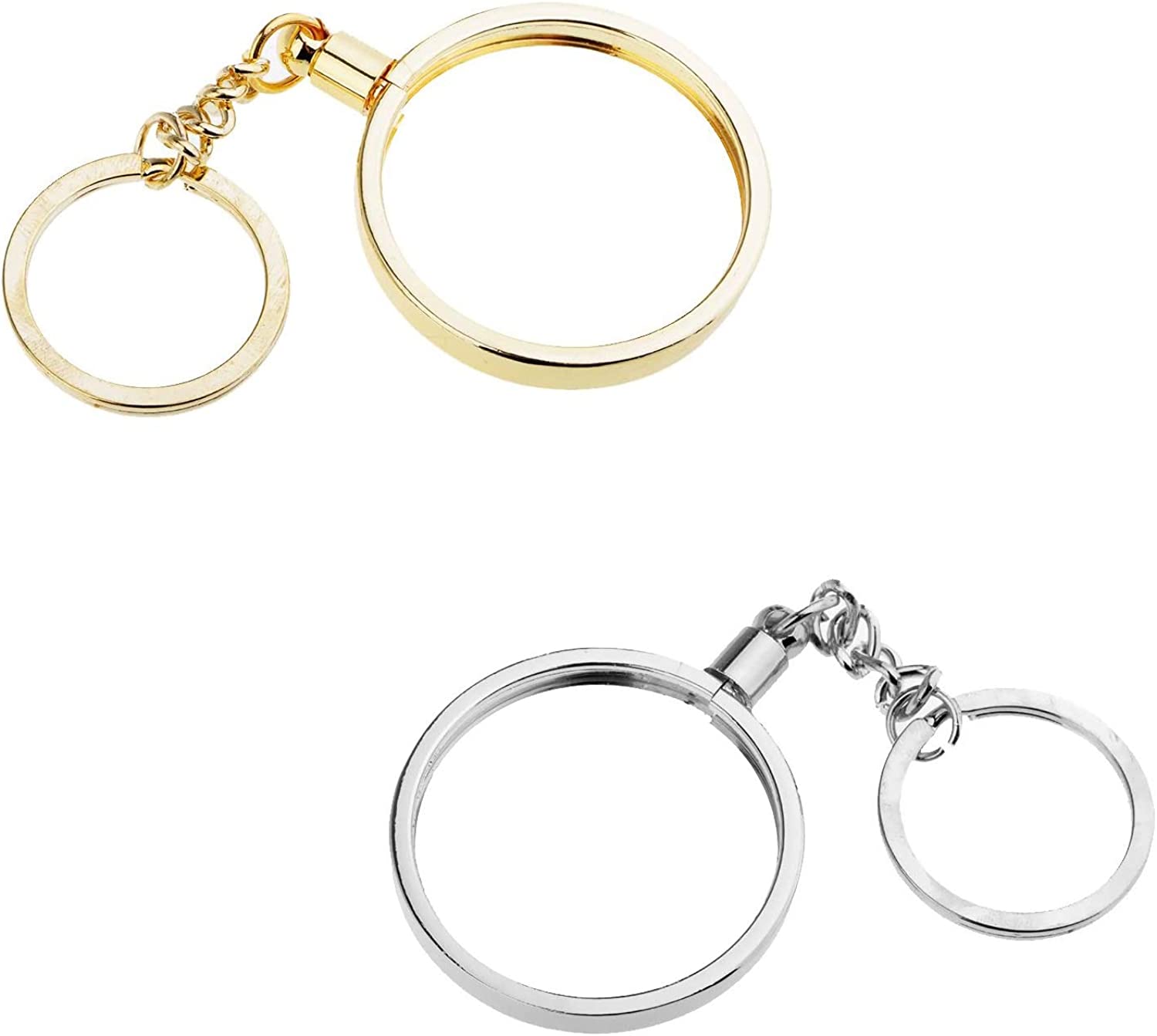 AA Coin Keychain Holder