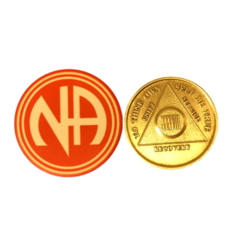 9 Month Narcotics Anonymous Sobriety Chip