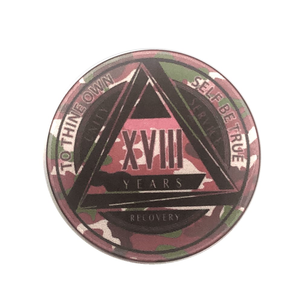 Camo AA Yearly Chip PINK