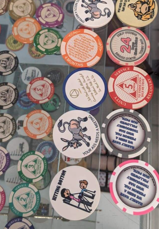 Customize Your Own Alcoholics Anonymous Poker Chips