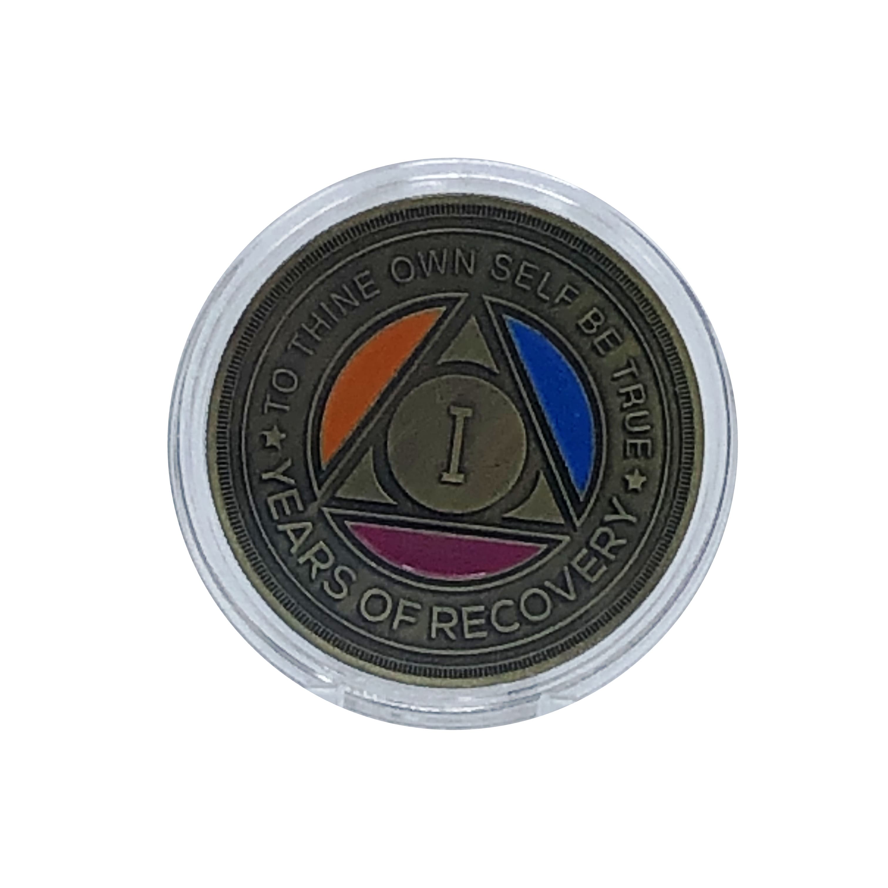 Tri Color Yearly Medallion