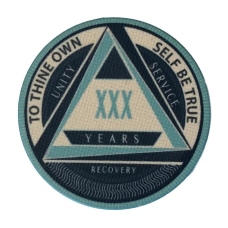 AA Yearly Poker Chip BLUE