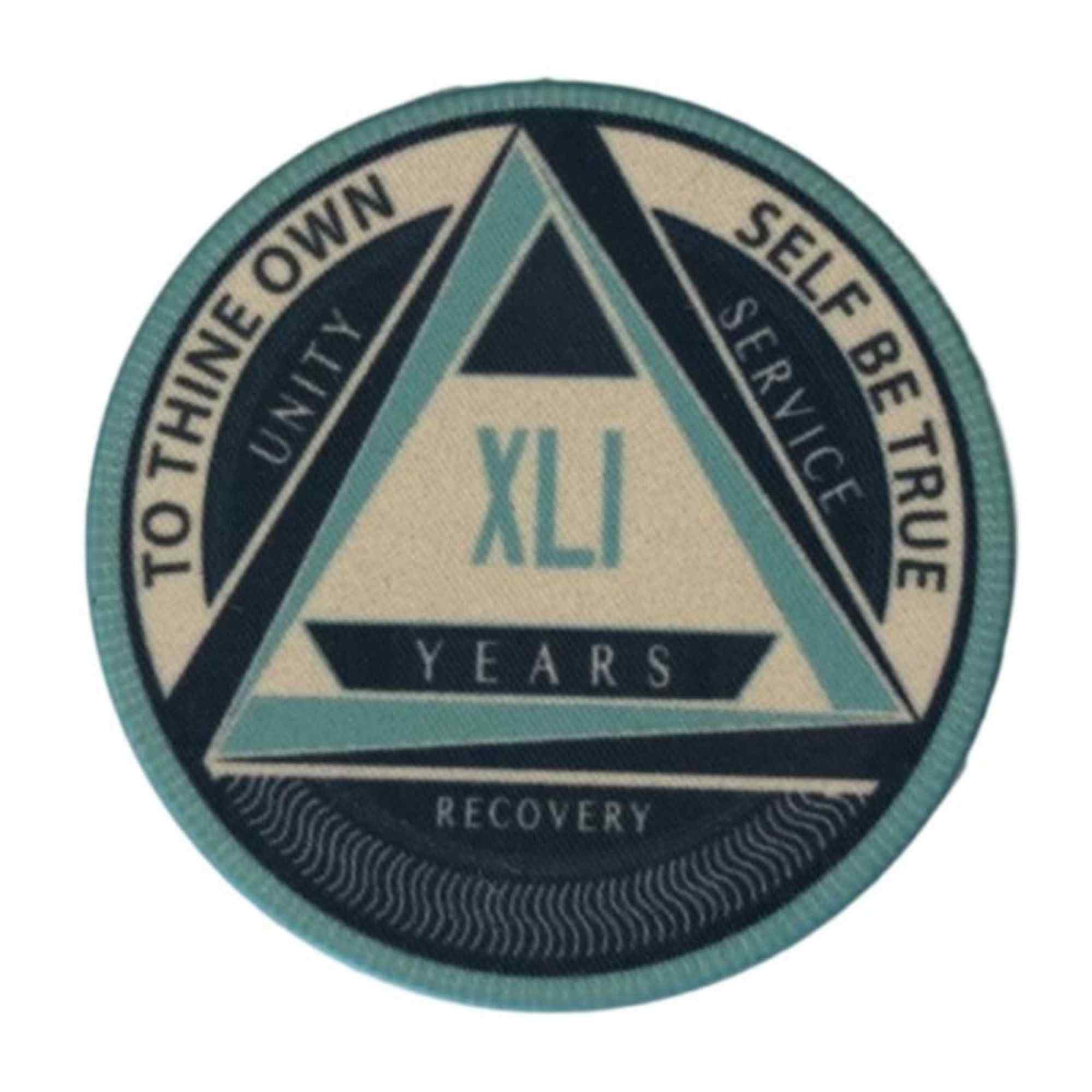 AA Yearly Poker Chip BLUE