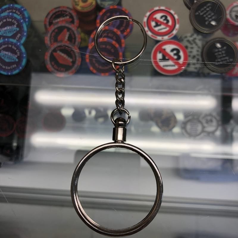 AA Coin Keychain Holder