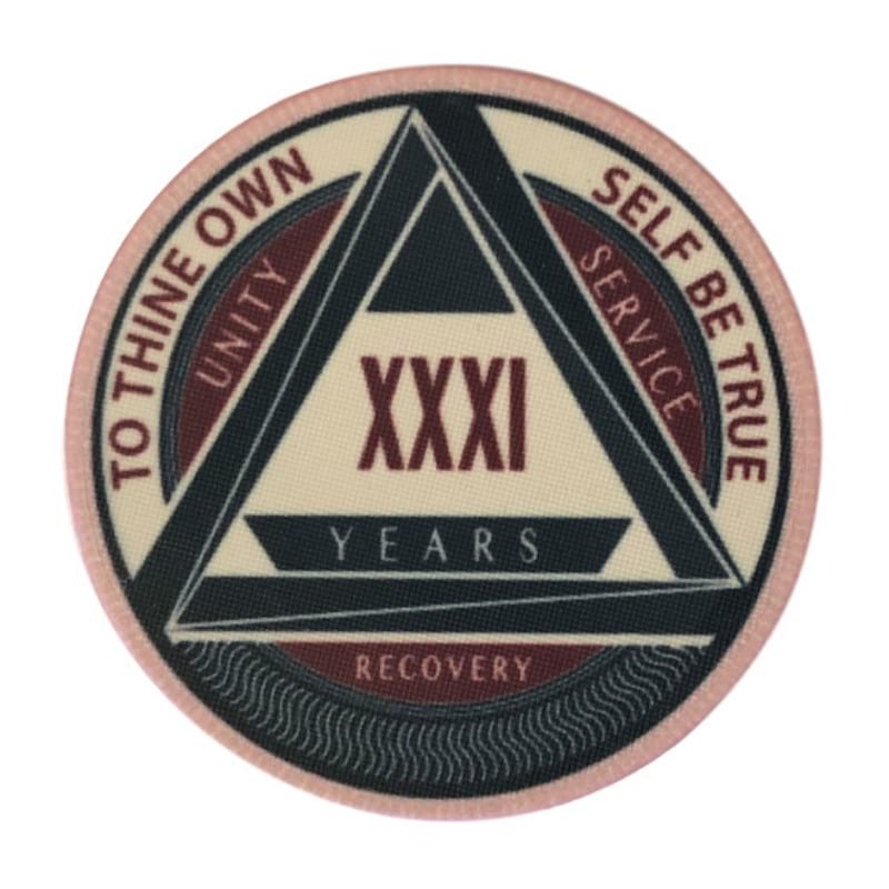 AA Yearly Poker Chip PINK