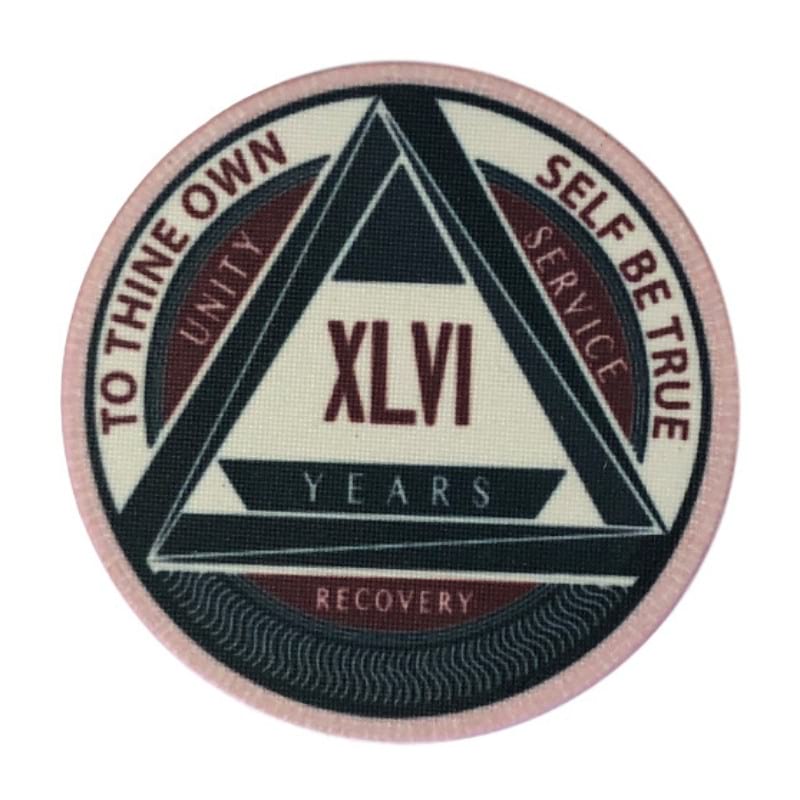 AA Yearly Poker Chip PINK