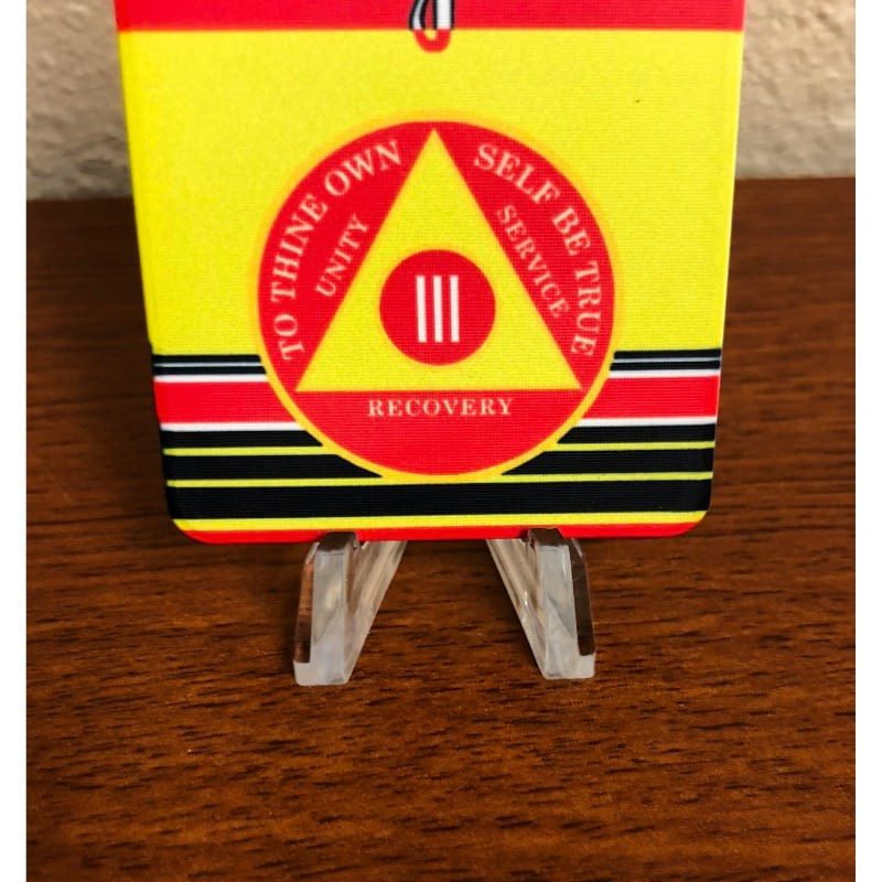 Clear Display Stand Easel for AA Coin