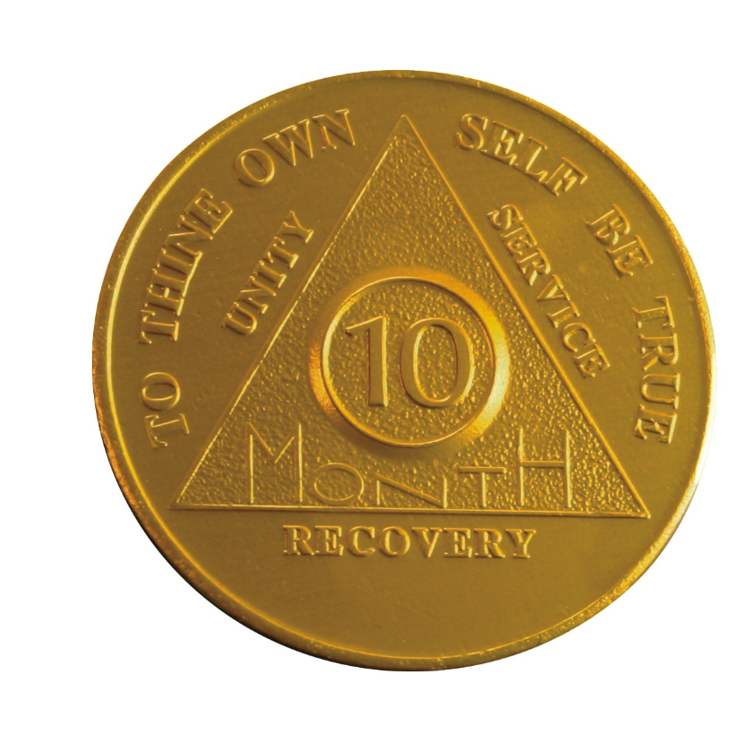 Monthly Aluminum AA Coins (24hr-11 Month)