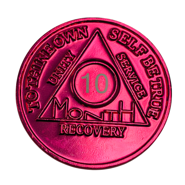 Monthly Aluminum AA Coins (24hr-11 Month)