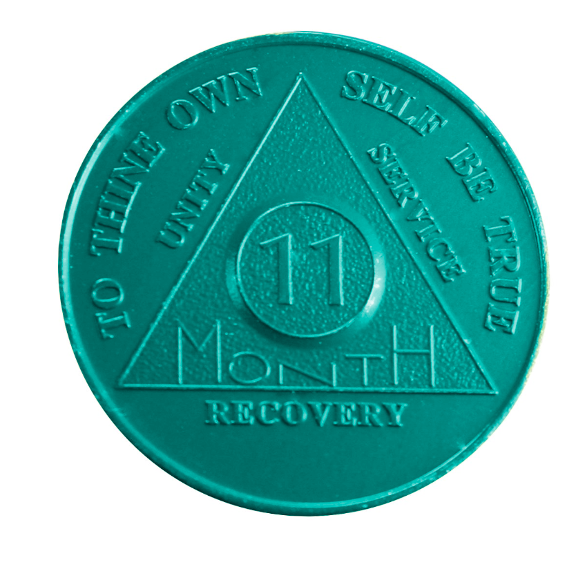 Monthly Aluminum AA Coins (24hr-11 Month)