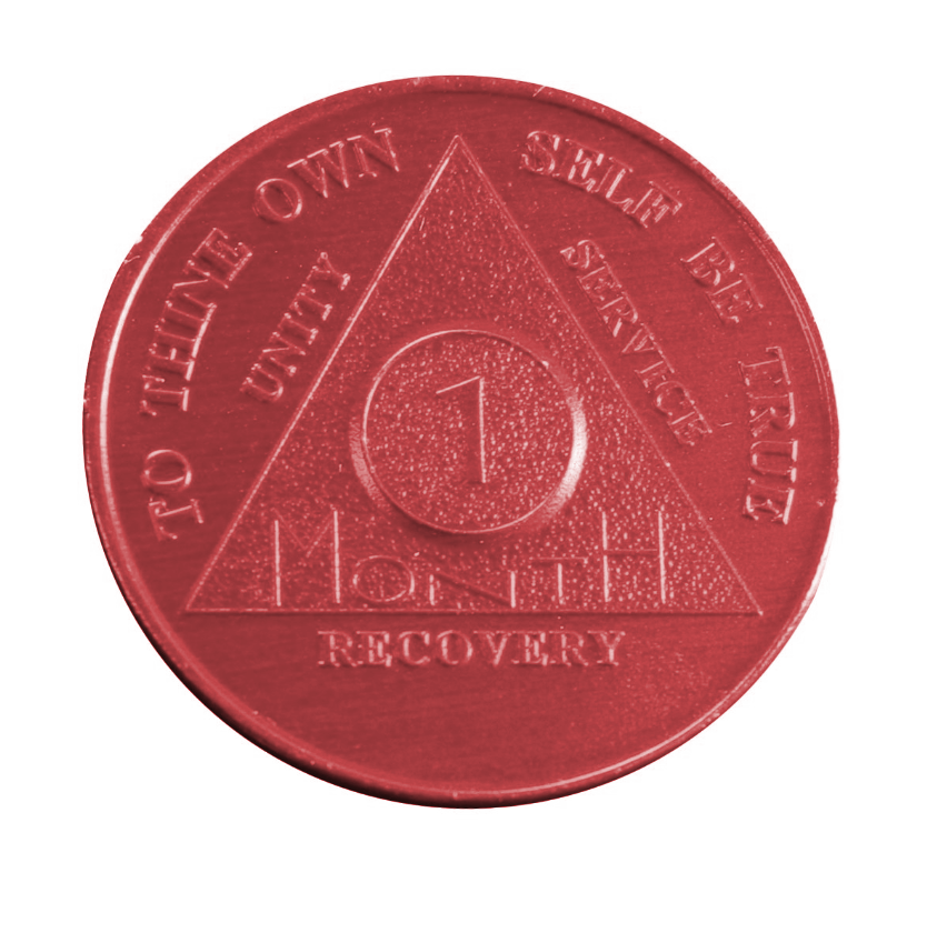 Monthly Aluminum AA Chip (24hr-11)