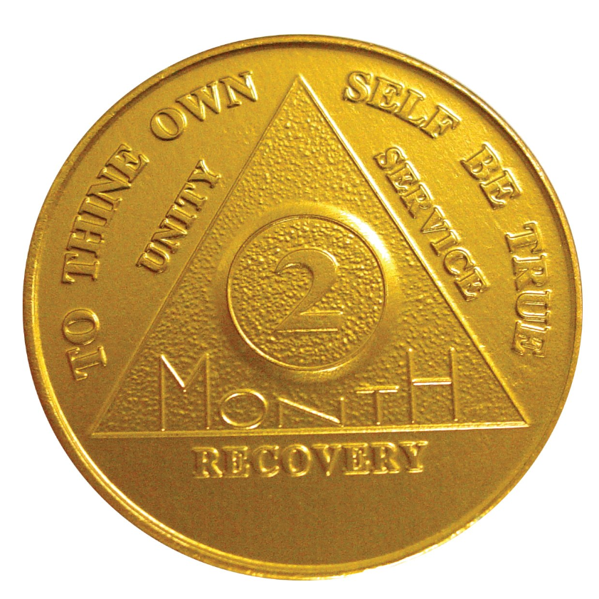 Monthly Aluminum AA Coins (24hr-11 Month)