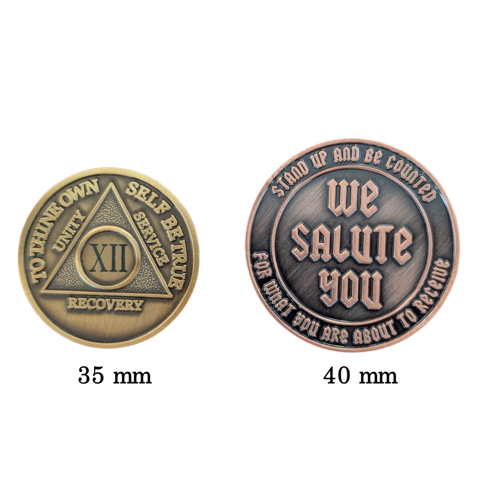 Custom Recovery Coins