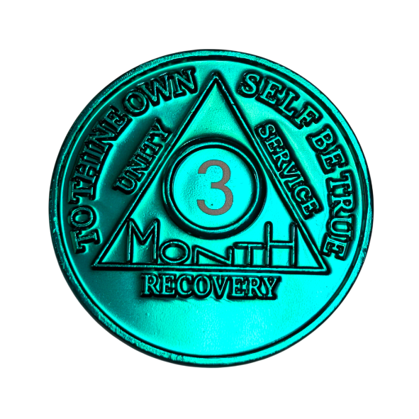 Monthly Aluminum AA Coins (24hr-11 Month)