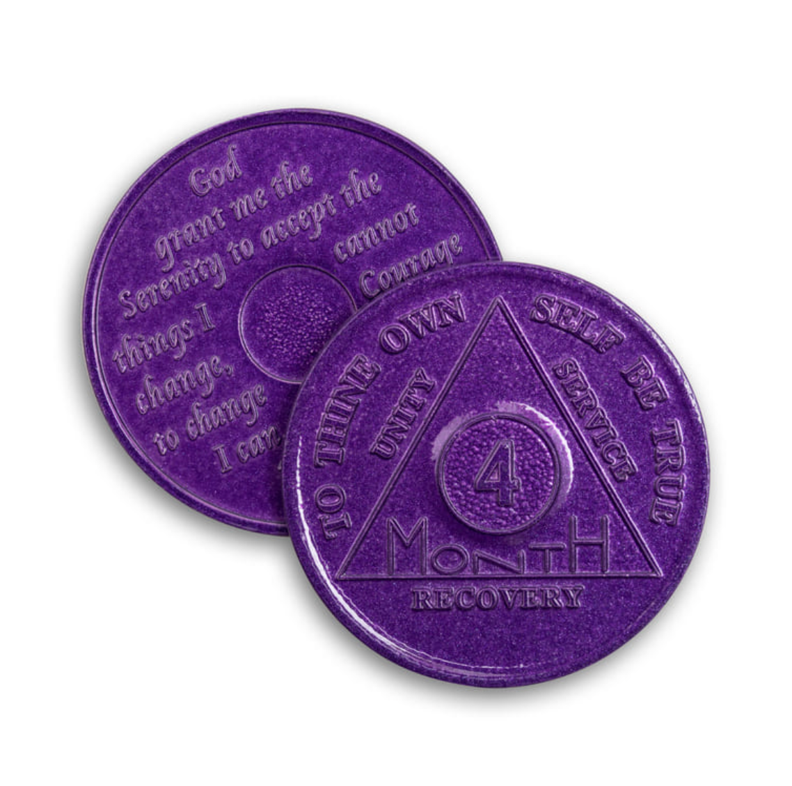 Monthly Aluminum AA Coins (24hr-11 Month)