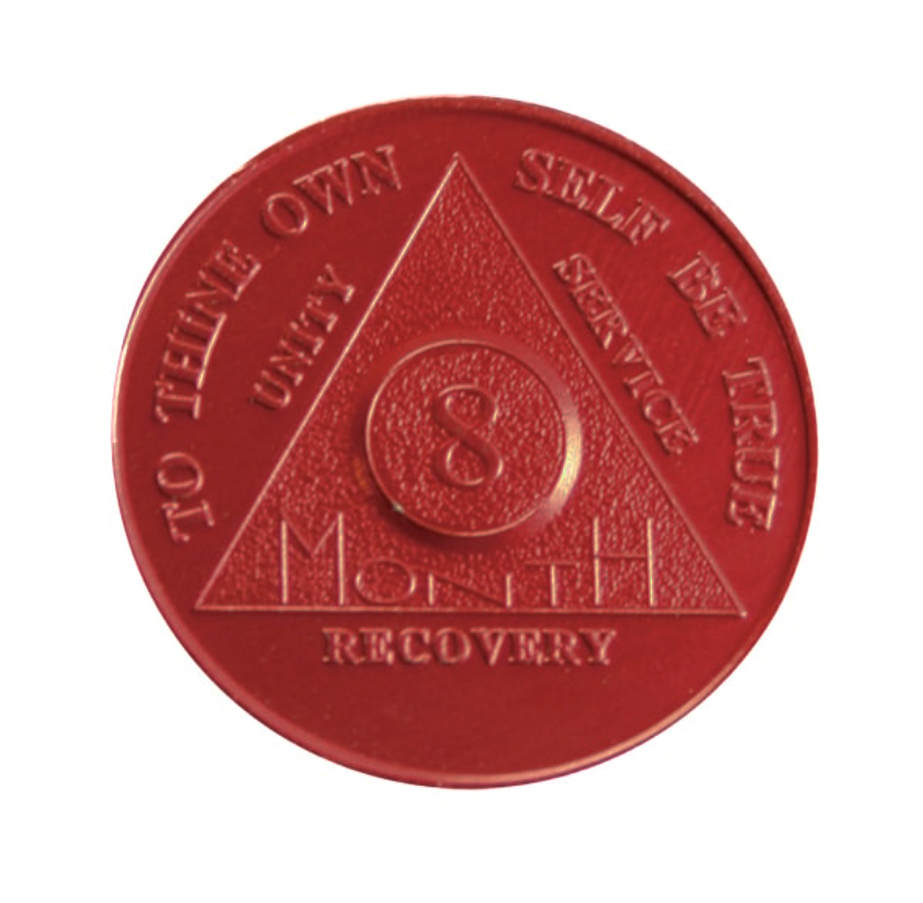 Monthly Aluminum AA Coins (24hr-11 Month)