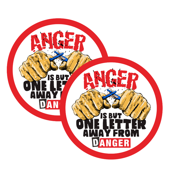 傷や汚れあります！！！anger Anger is But One Letter Away from Danger — MY RECOVERY STORE