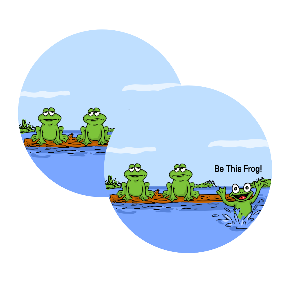 Be This Frog!