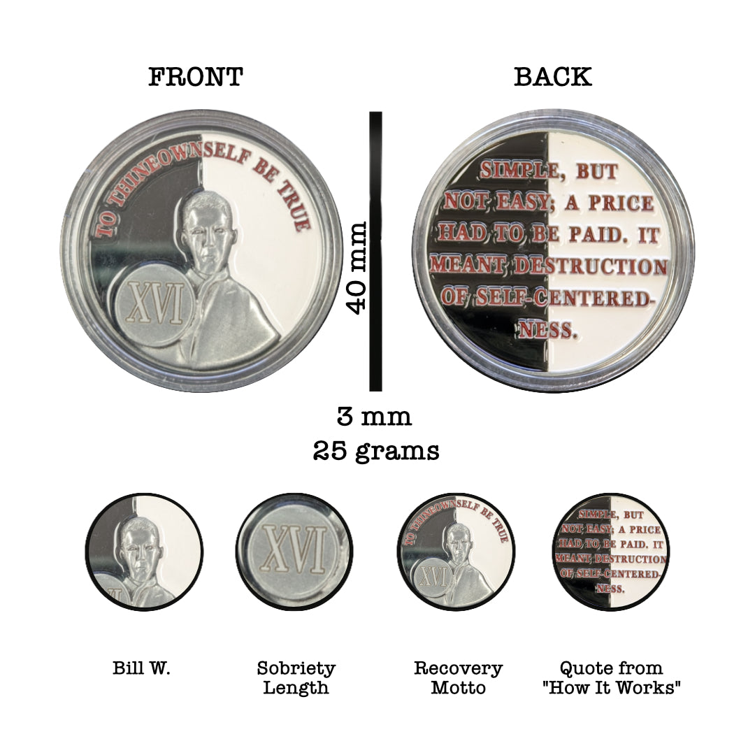 Bill W AA Coin (10 for 100 Promo)