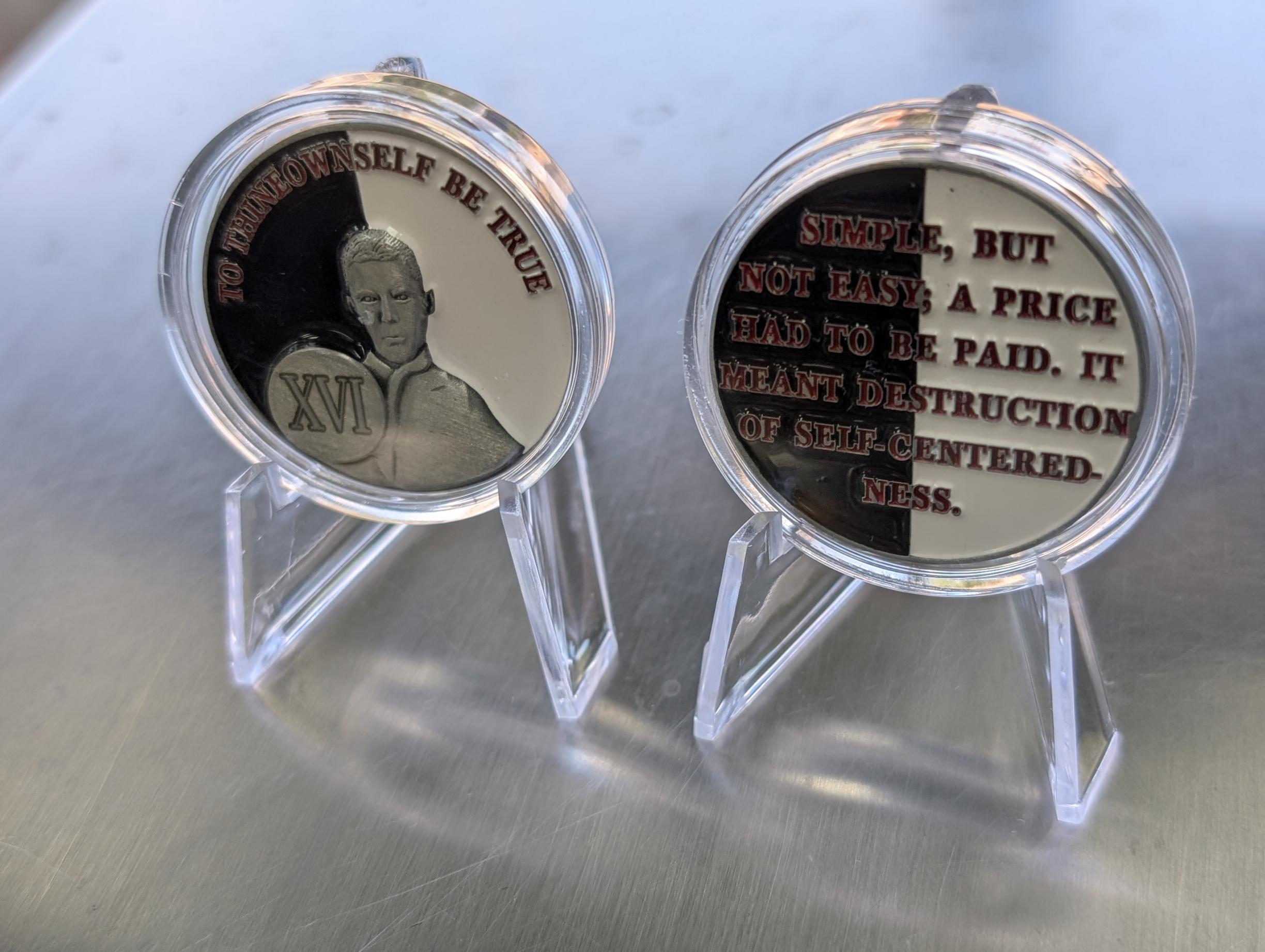 Bill W AA Coin (10 for 100 Promo)