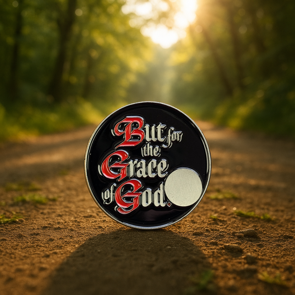 But for the Grace of God AA Coin – Serenity or Custom Back