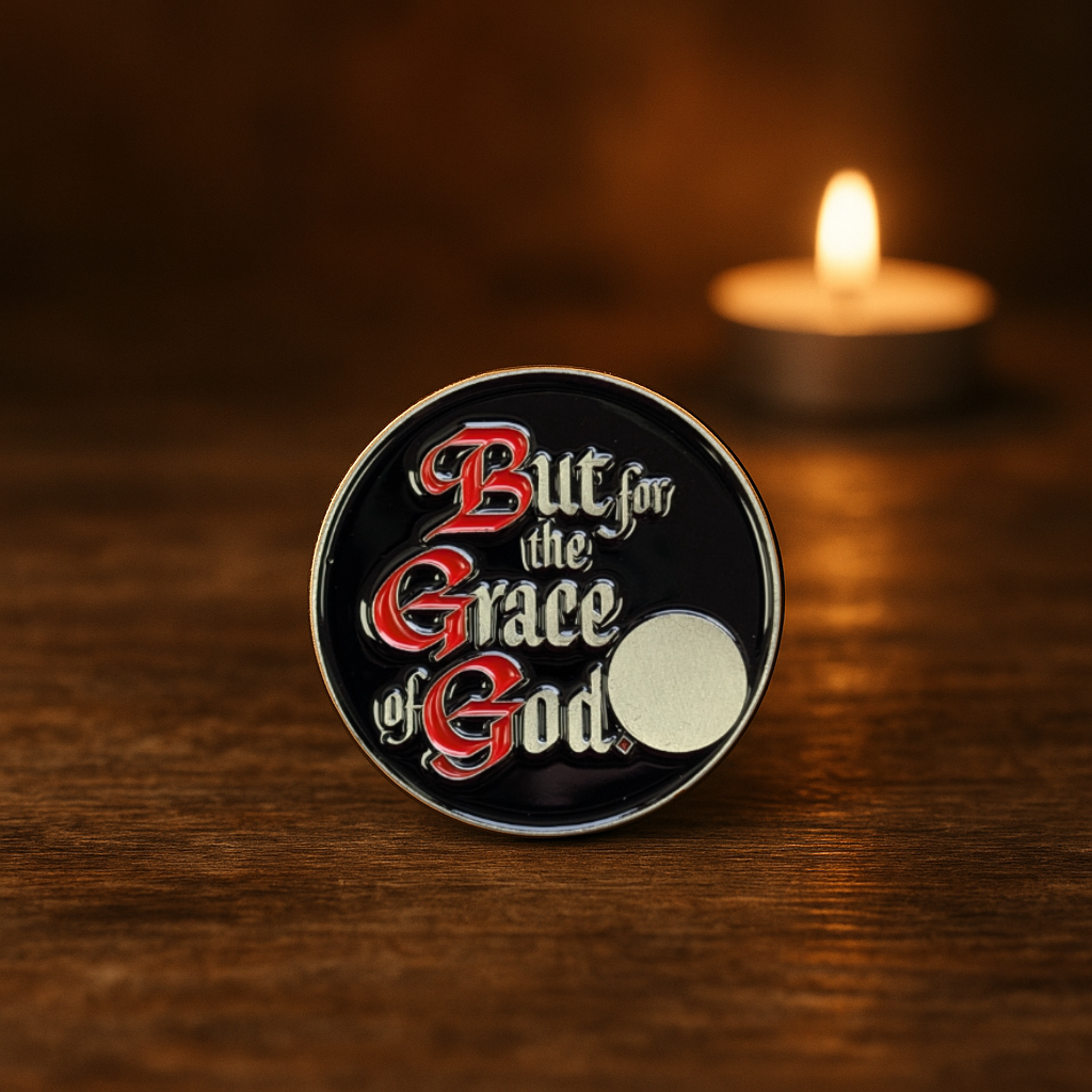But for the Grace of God AA Coin – Serenity or Custom Back