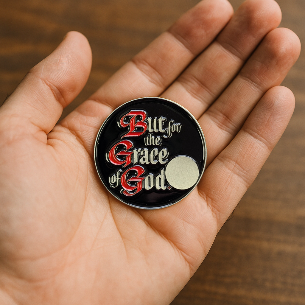 But for the Grace of God AA Coin – Serenity or Custom Back