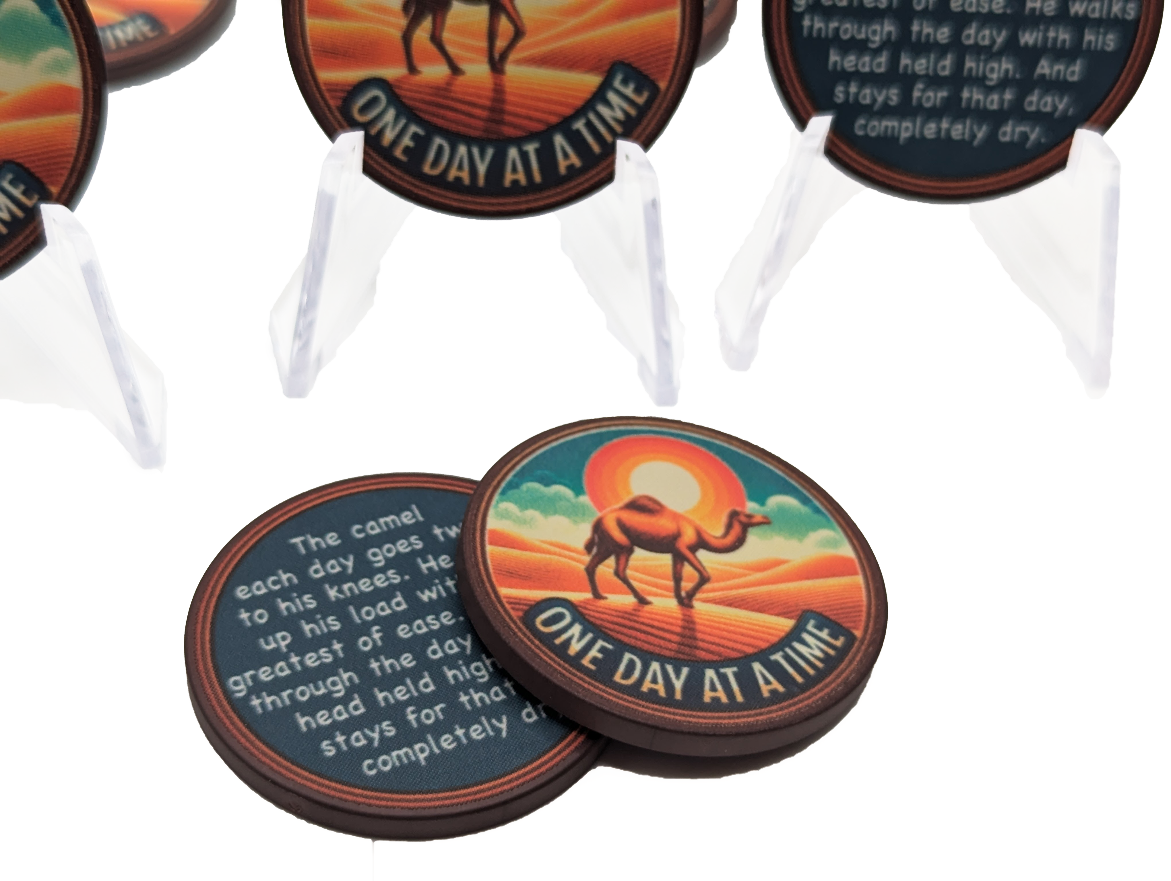"Camel Poem" Recovery Chip